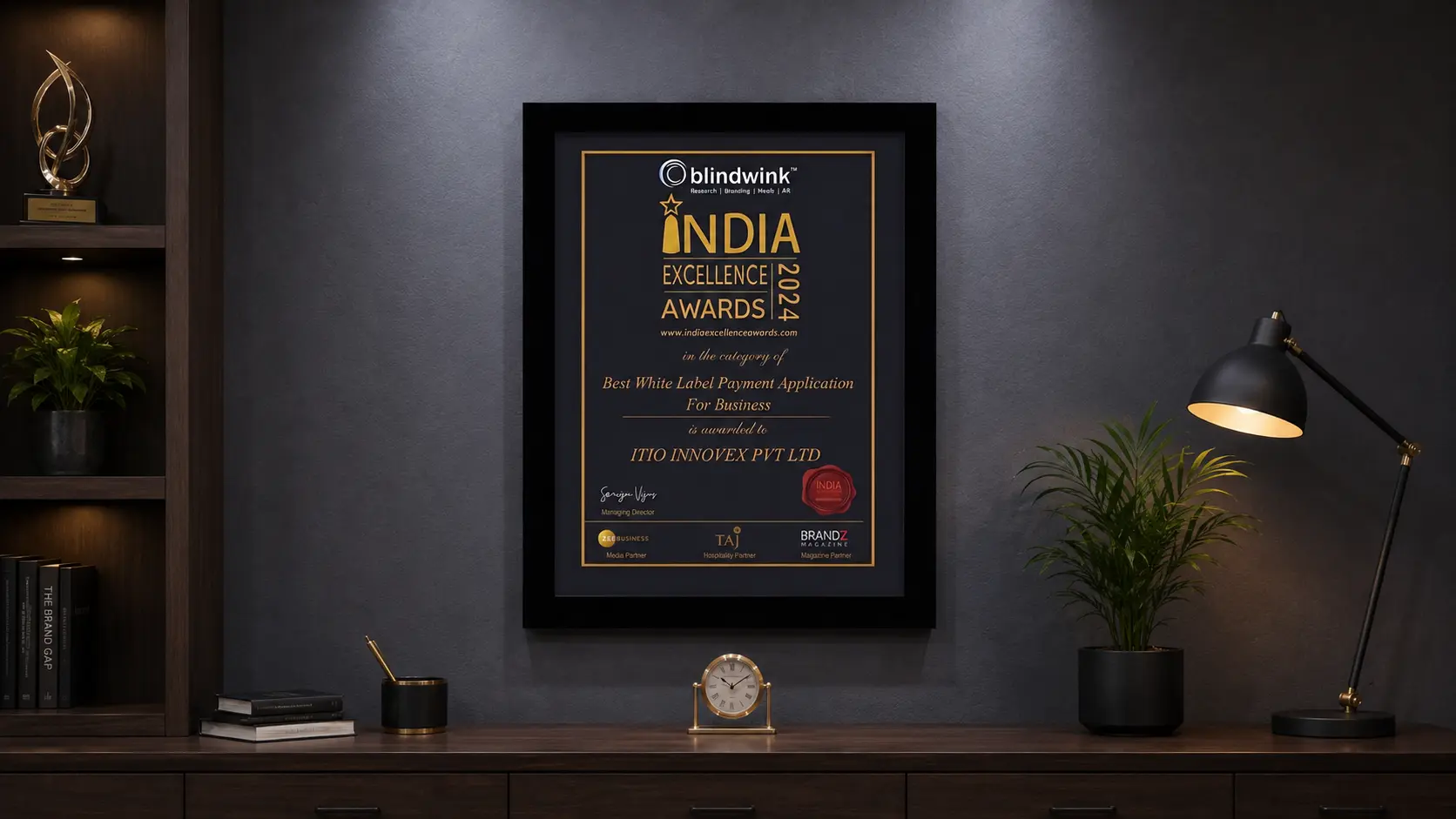 ITIO Innovex Pvt. Ltd. Awarded 